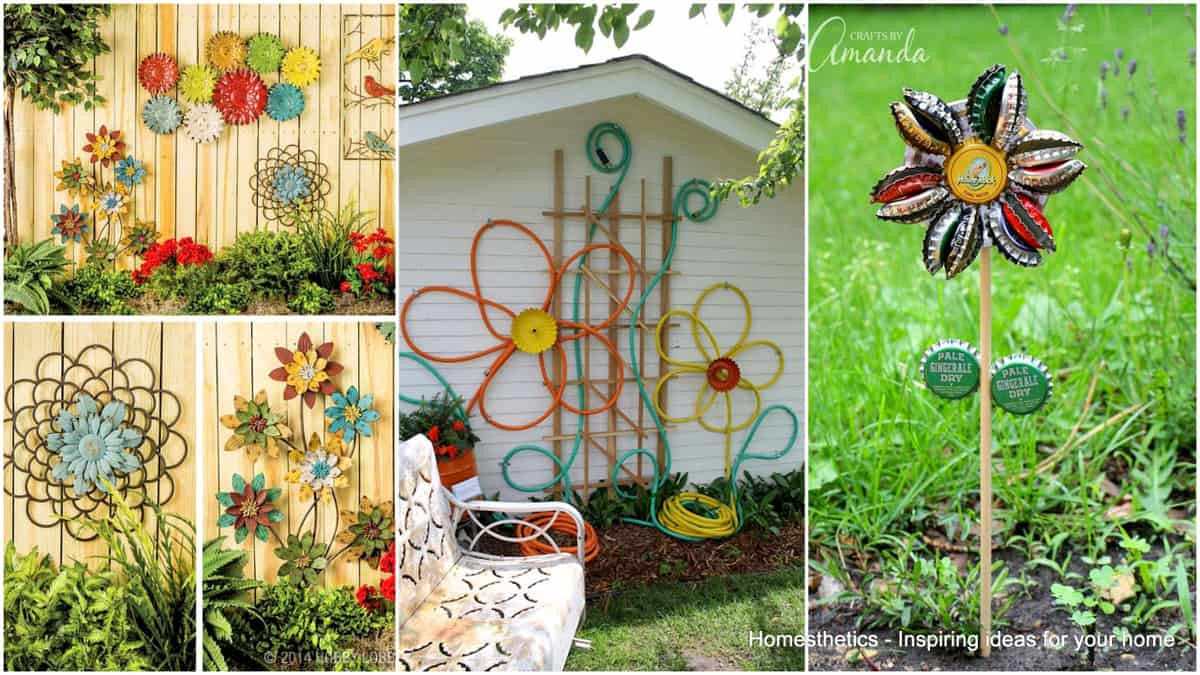 Best ideas about DIY Yard Art
. Save or Pin Simple Low Bud DIY Garden Art Flower Yard Projects To Now.