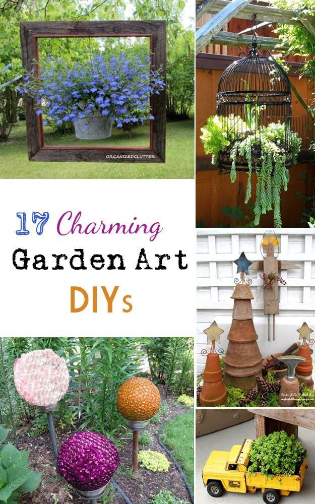 Best ideas about DIY Yard Art
. Save or Pin Garden art DIY Gardening Now.