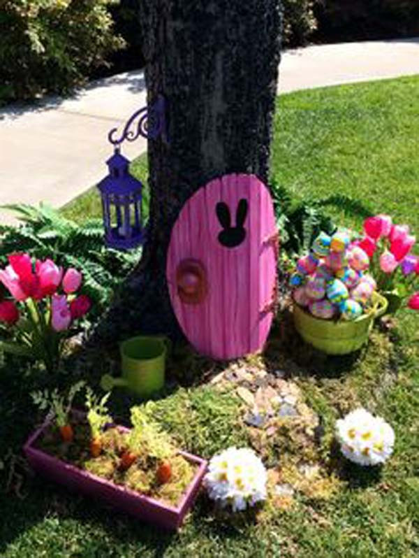 Best ideas about DIY Yard Decor
. Save or Pin 29 Cool DIY Outdoor Easter Decorating Ideas Now.