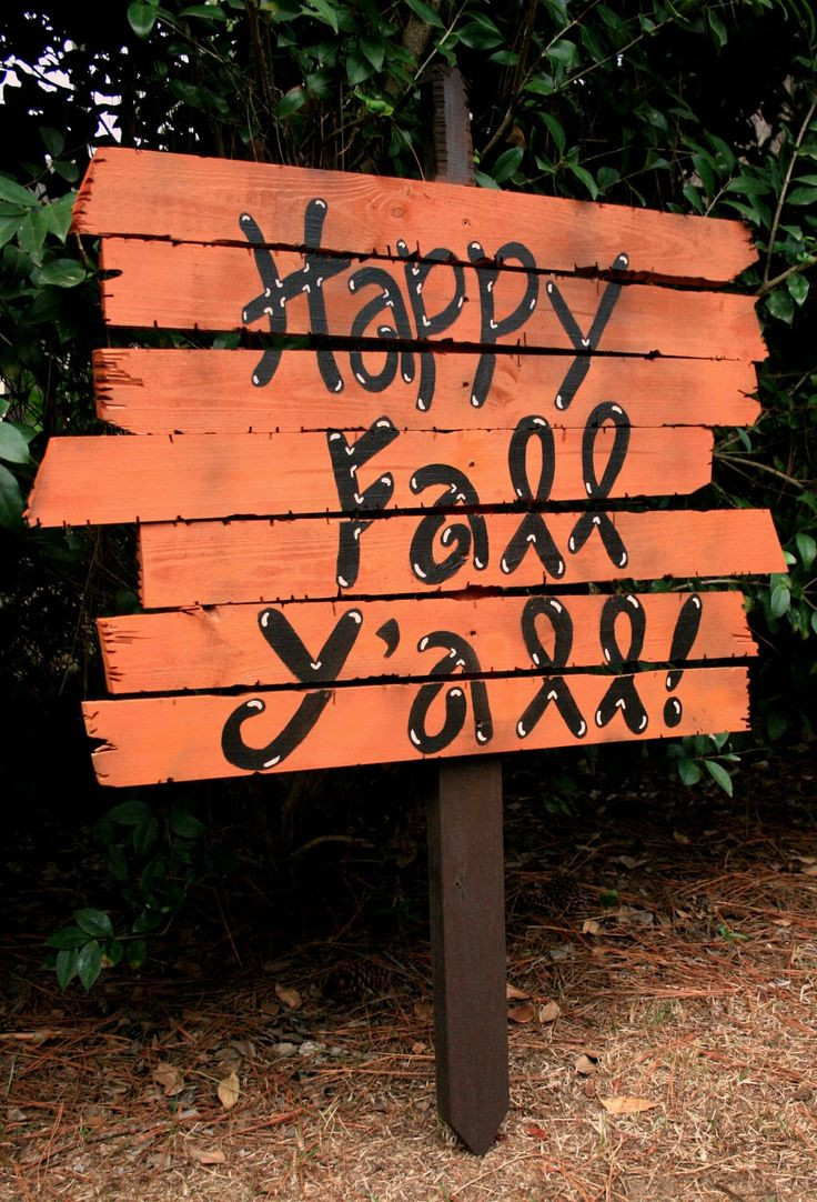 Best ideas about DIY Yard Signs
. Save or Pin DIY Fall Yard Sign DOING THIS Now.