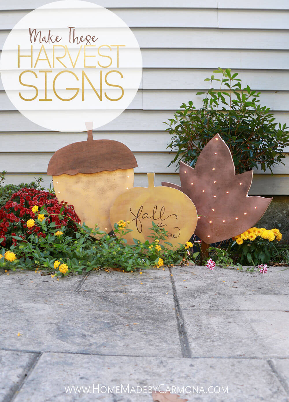 Best ideas about DIY Yard Signs
. Save or Pin DIY Harvest Yard Sign Home Made By Carmona Now.