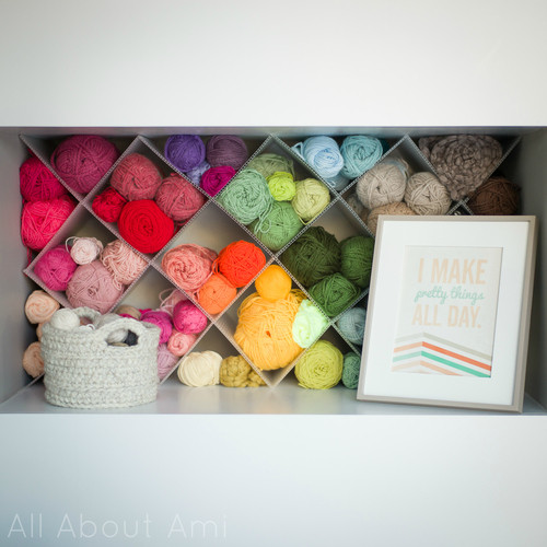Best ideas about DIY Yarn Organizer
. Save or Pin How To DIY Yarn Storage Shelving Inserts Now.