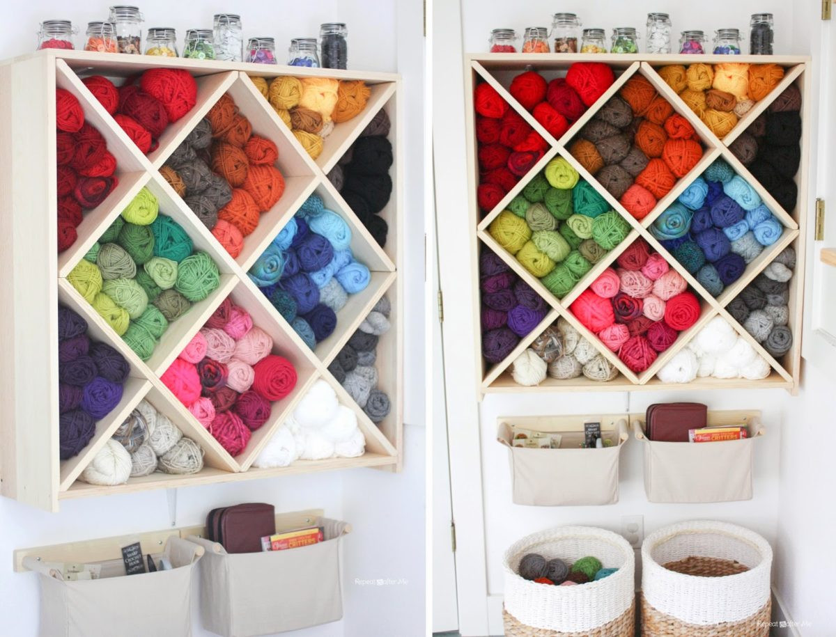 Best ideas about DIY Yarn Storage
. Save or Pin Yarn Storage System Repeat Crafter Me Now.