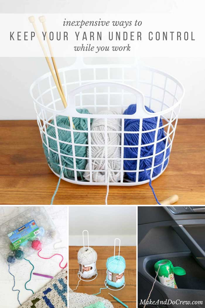 Best ideas about DIY Yarn Storage
. Save or Pin Inexpensive DIY Yarn Holders from Household Items Make Now.