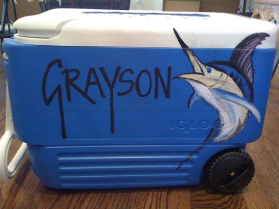 Best ideas about DIY Yeti Cooler
. Save or Pin guy harvey how cool "Grayson" DIY Projects Now.