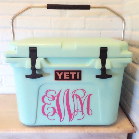 Best ideas about DIY Yeti Cooler
. Save or Pin SALE DIY Monogram for your Yeti cooler by MadisonOliviaDesigns Now.