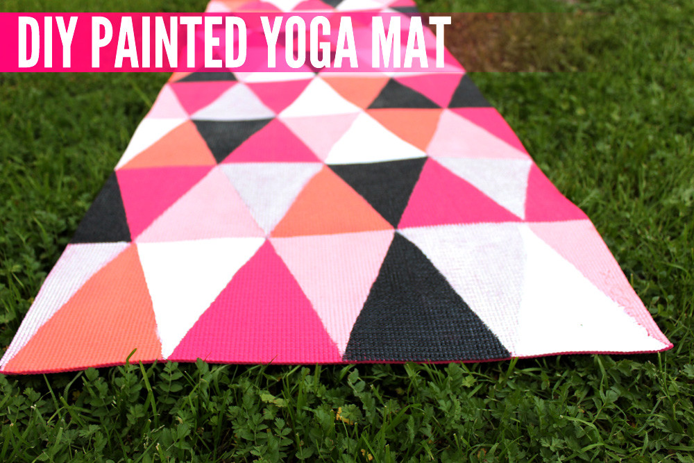 Best ideas about DIY Yoga Mat
. Save or Pin DIY Painted Yoga Mat – How To – thesassylife Now.