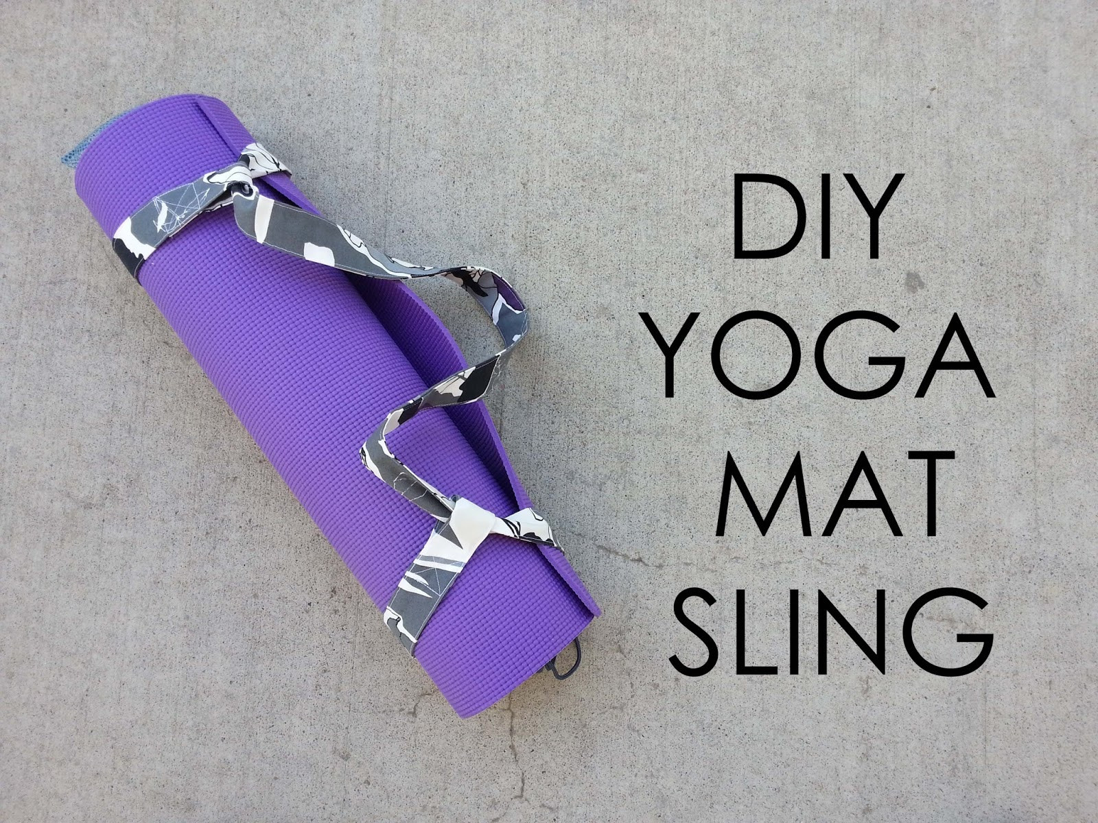 Best ideas about DIY Yoga Mat Strap
. Save or Pin My Handmade Home DIY Yoga Mat Sling Now.