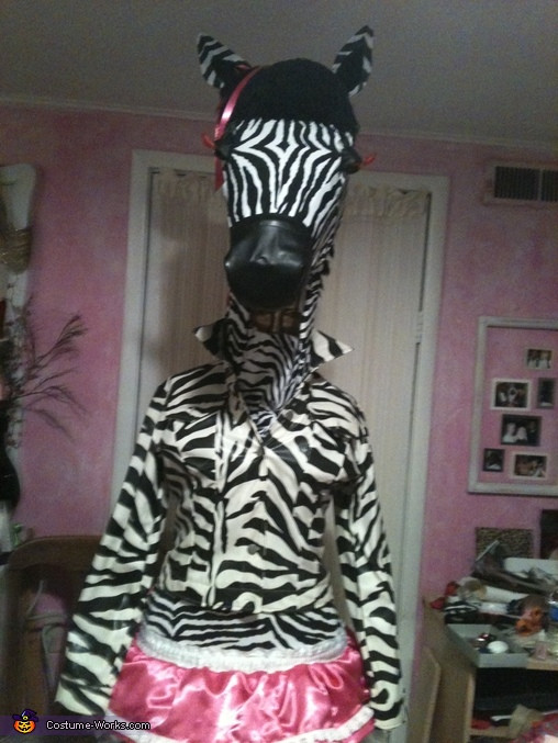 Best ideas about DIY Zebra Costume
. Save or Pin Disco Zebra Homemade Halloween Costume Now.