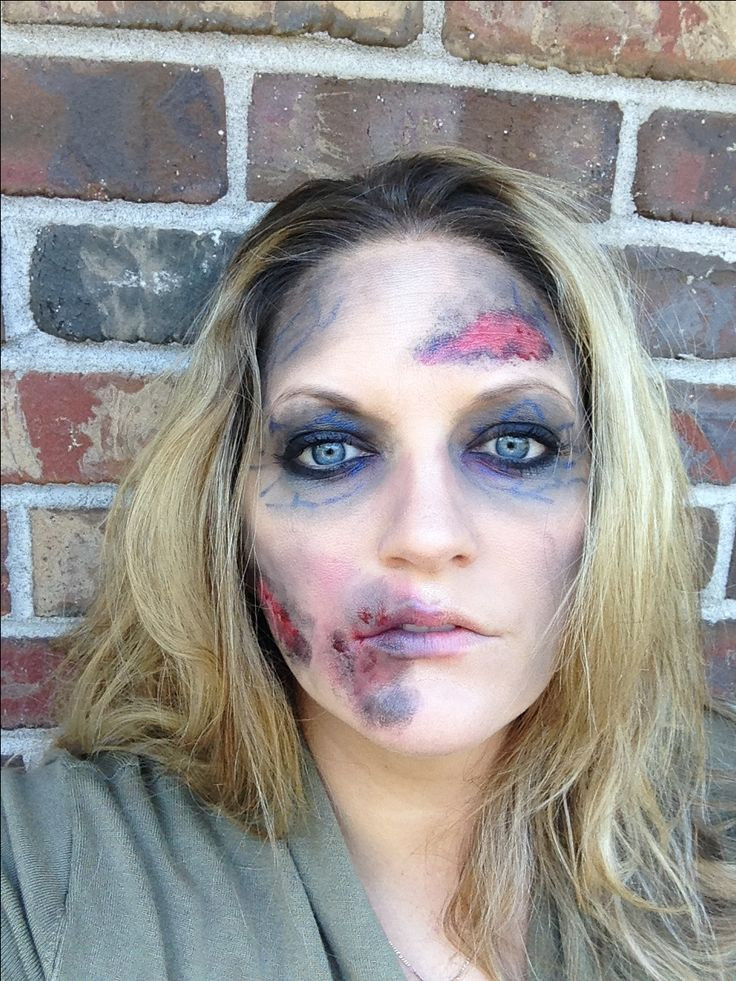 Best ideas about DIY Zombie Makeup
. Save or Pin Halloween Zombie Makeup Easy DIY and probably already in Now.