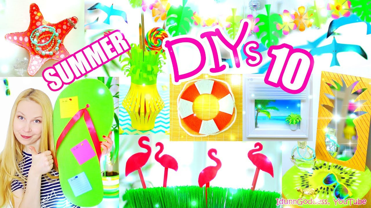 Best ideas about DIYs For Summer
. Save or Pin 10 DIY Summer Room Decor Ideas – Easy and Beautiful Room Now.