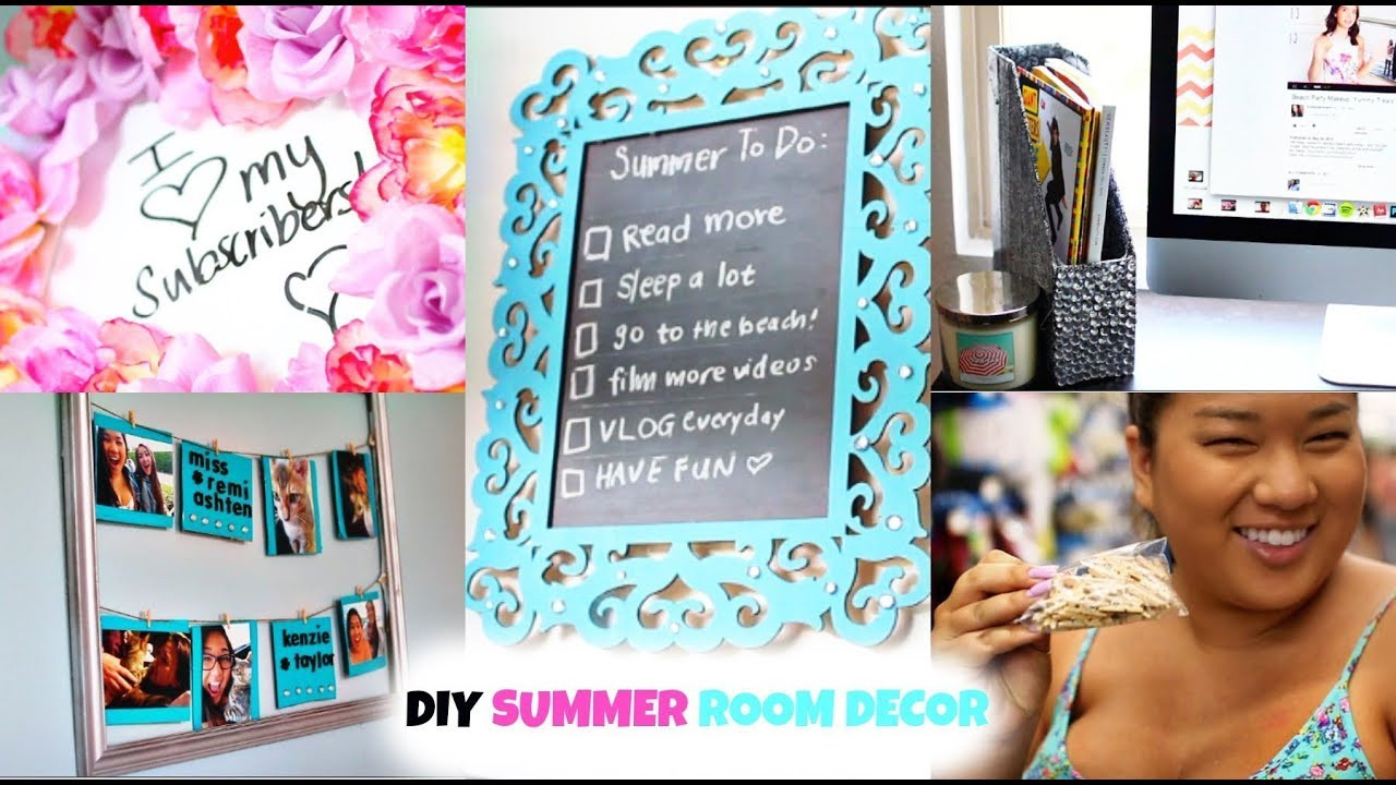 Best ideas about DIYs For Summer
. Save or Pin DIY SUMMER ROOM DECOR Easy & Affordable ♡ DIYwithRemi Now.