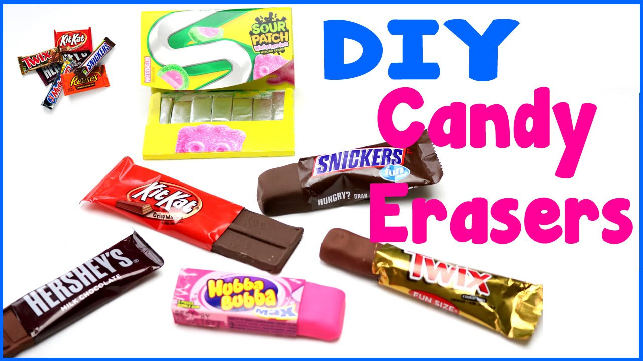 Best ideas about DIYs To Do At Home
. Save or Pin DIY Crafts 6 Easy DIY Candy Erasers Cool Unique Craft Now.