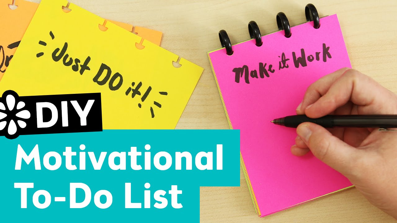 Best ideas about DIYs To Do
. Save or Pin DIY Motivational To Do List Pad Now.