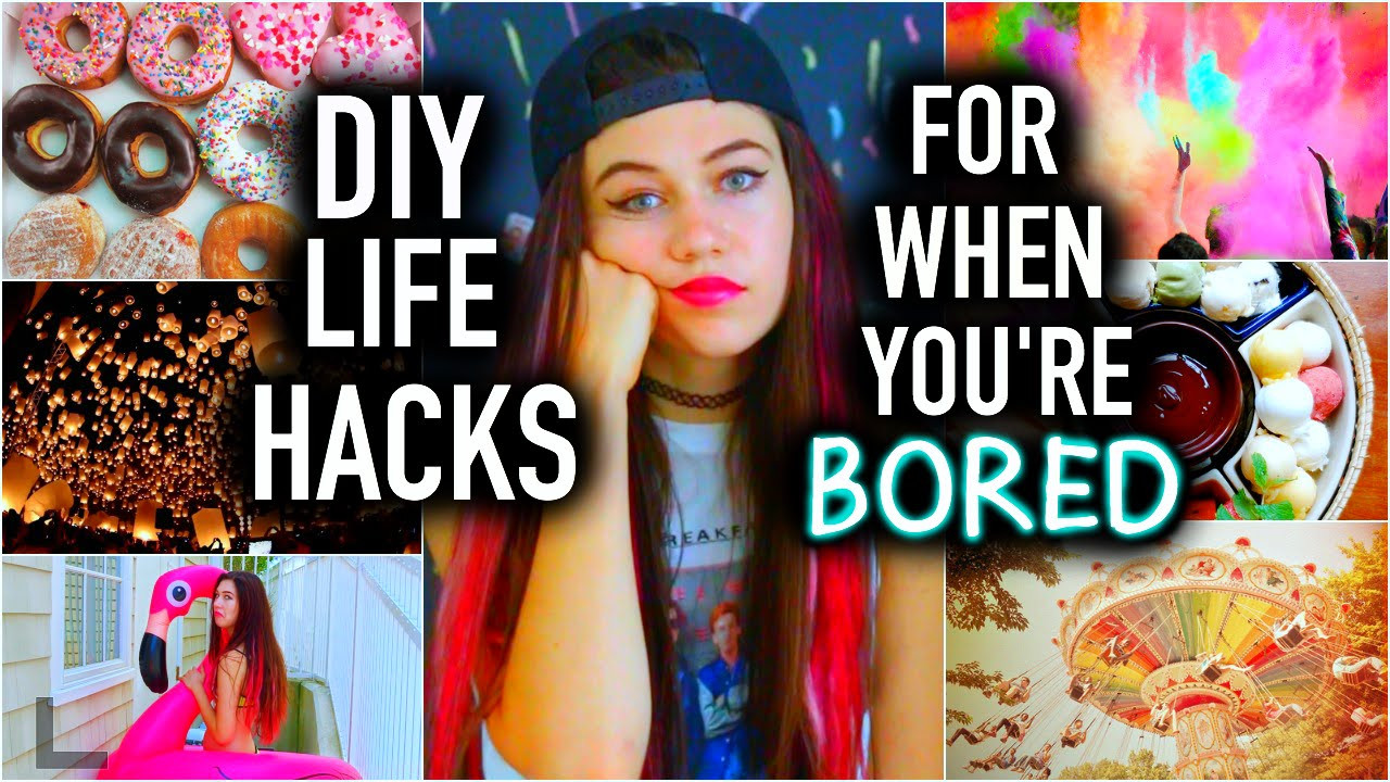 Best ideas about DIYs To Do When Bored
. Save or Pin DIY Life Hacks for When You’re Bored Now.