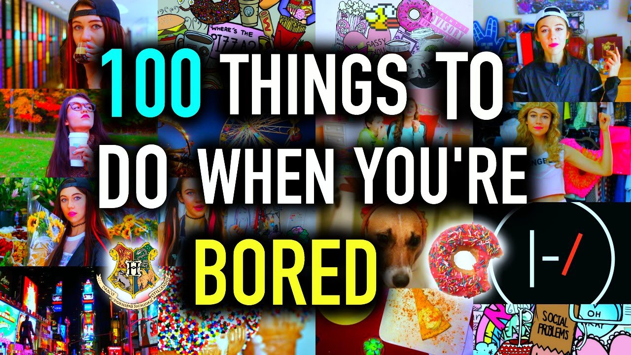 Best ideas about DIYs To Do When Bored
. Save or Pin 100 Things to do When You re BORED Now.