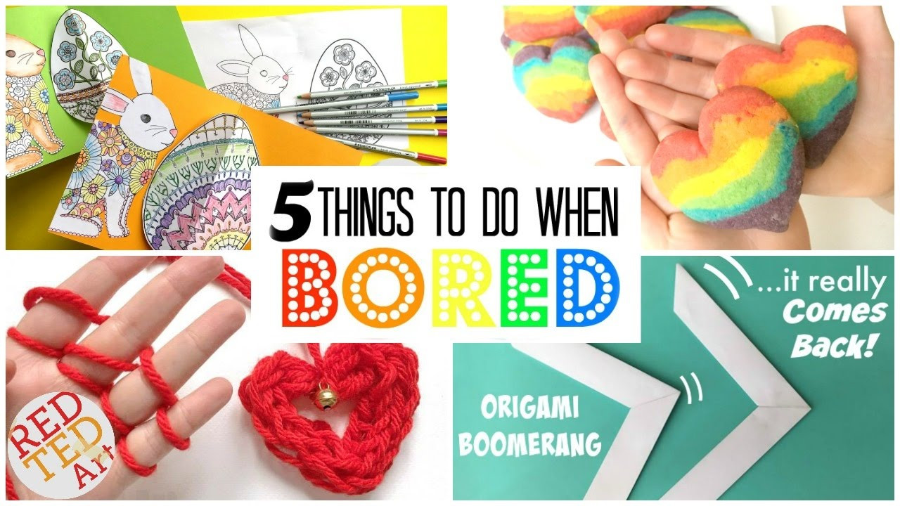 Best ideas about DIYs To Do When Bored
. Save or Pin 5 GREAT DIYs Things to Do When Bored DIYs for boring Now.