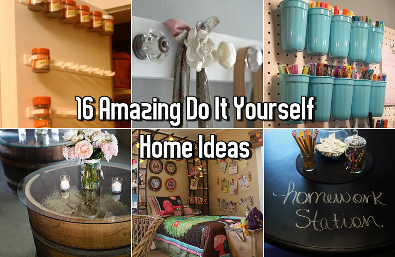 Best ideas about Do It Your Self Home Projects
. Save or Pin 16 Amazing Do It Yourself Home Ideas DIY Craft Projects Now.