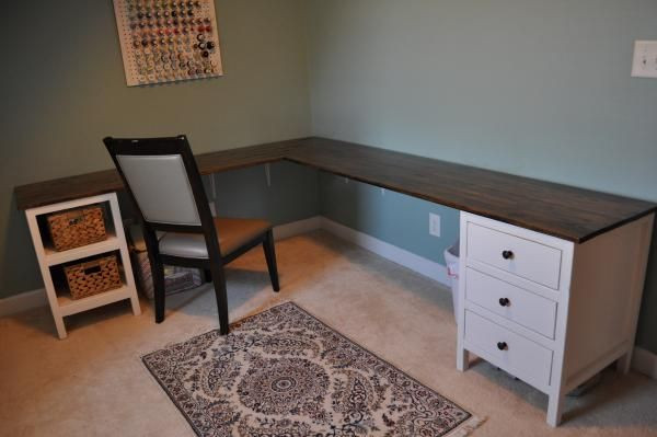 Best ideas about Do It Yourself Desk
. Save or Pin Love the L shaped desk Craft Room Build Now.