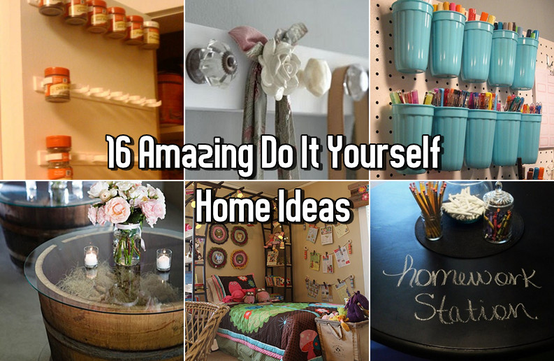 Best ideas about Do It Yourself Projects
. Save or Pin 16 Amazing Do It Yourself Home Ideas DIY Craft Projects Now.