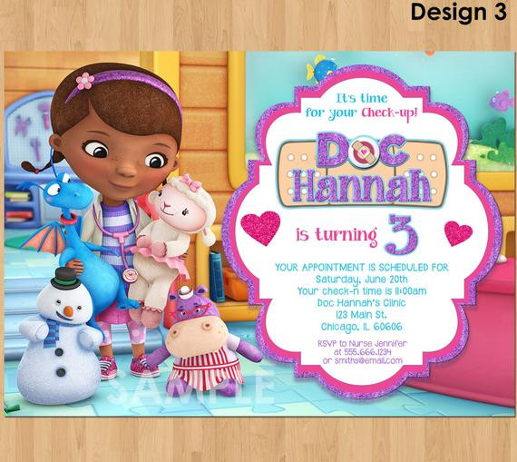 Best ideas about Doc Mcstuffin Birthday Invitations
. Save or Pin Doc McStuffins Birthday Invitation Doc McStuffin Invitation Now.