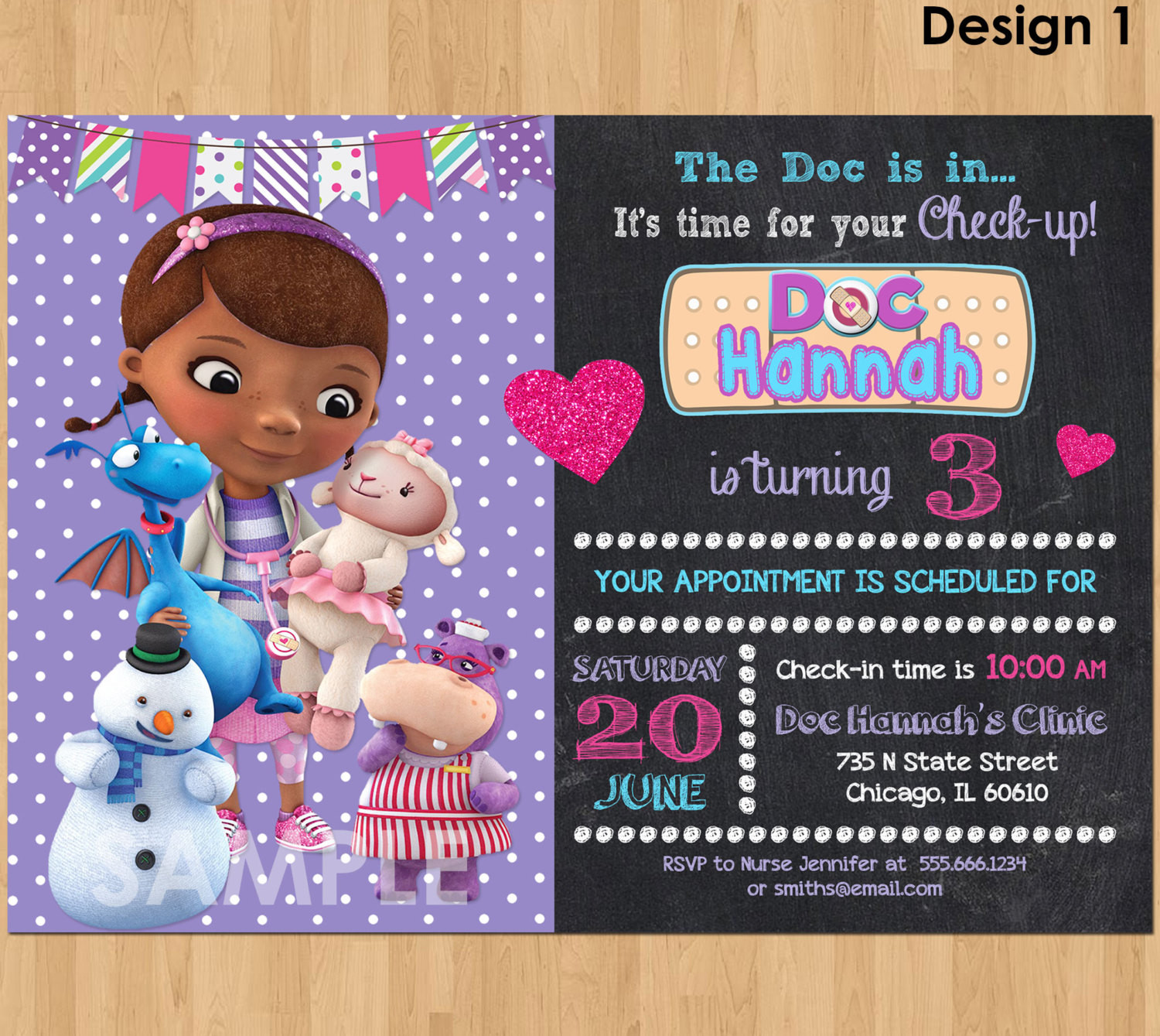 Best ideas about Doc Mcstuffin Birthday Invitations
. Save or Pin Doc McStuffin Invitation Doc McStuffins Birthday Invitation Now.