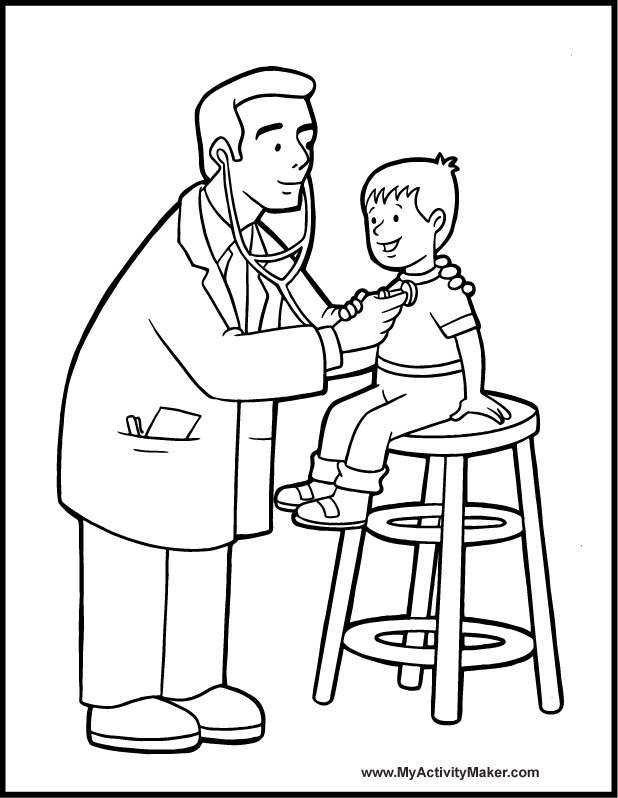 Best ideas about Doctor Coloring Sheets For Kids
. Save or Pin Doctor Coloring Pages For Kids AZ Coloring Pages Now.