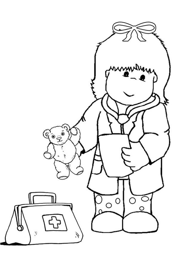 Best ideas about Doctor Coloring Sheets For Kids
. Save or Pin Doctor Coloring Pages For Kids Coloring Home Now.