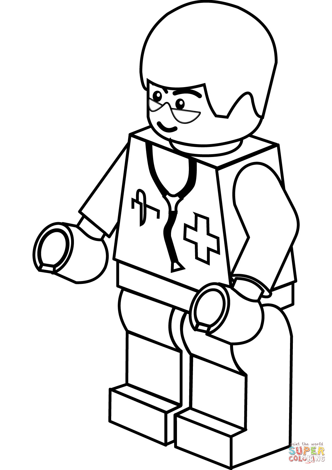 Best ideas about Doctor Coloring Sheets For Kids
. Save or Pin Lego Doctor coloring page Now.