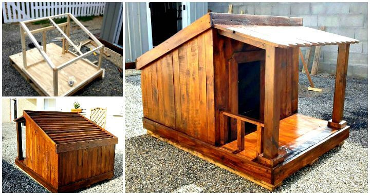 Best ideas about Dog House Plans DIY
. Save or Pin Pallet Dog House Step by Step Plan DIY & Crafts Now.