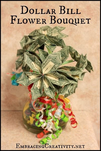 Best ideas about Dollar Bill Gift Ideas
. Save or Pin Dollar Bill Flower Bouquet Perfect for any graduation or Now.