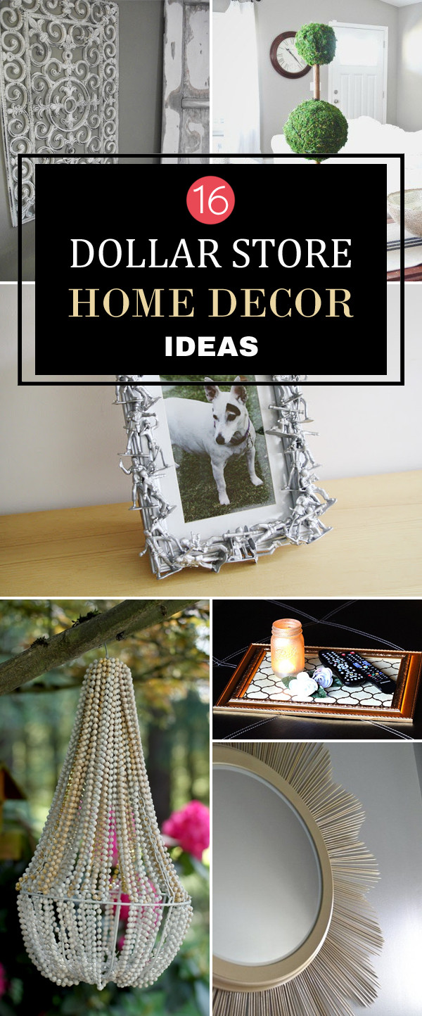 Best ideas about Dollar Store DIY
. Save or Pin 16 DIY Dollar Store Home Decor Ideas Now.