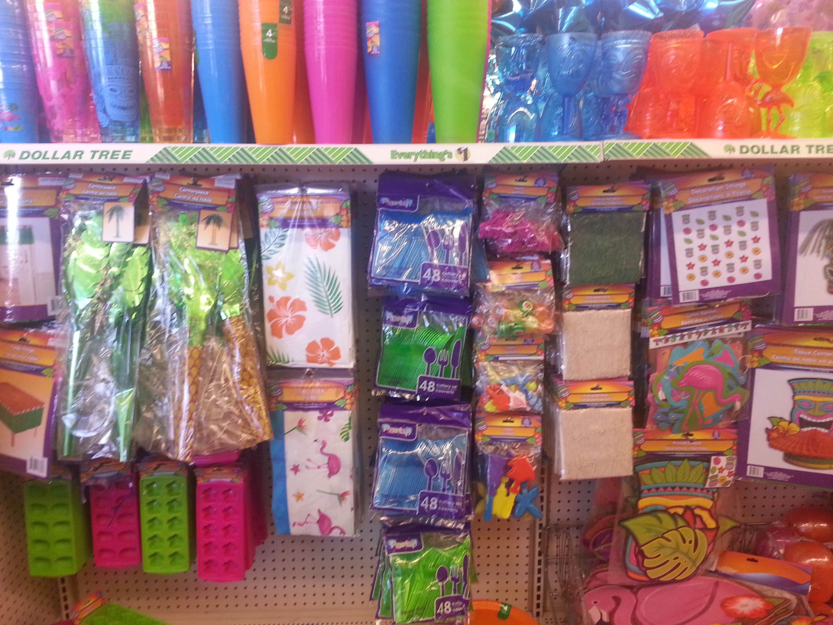 Best ideas about Dollar Tree Birthday Decorations
. Save or Pin Dollar Tree Luau & Pool Party Now.