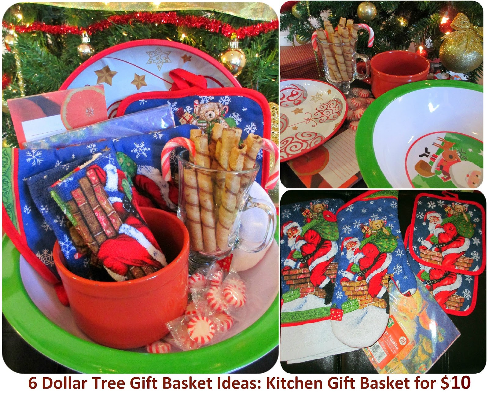 Best ideas about Dollar Tree Christmas Gift Basket Ideas
. Save or Pin Maria Sself Chekmarev Dollar Store Last Minute Christmas Now.