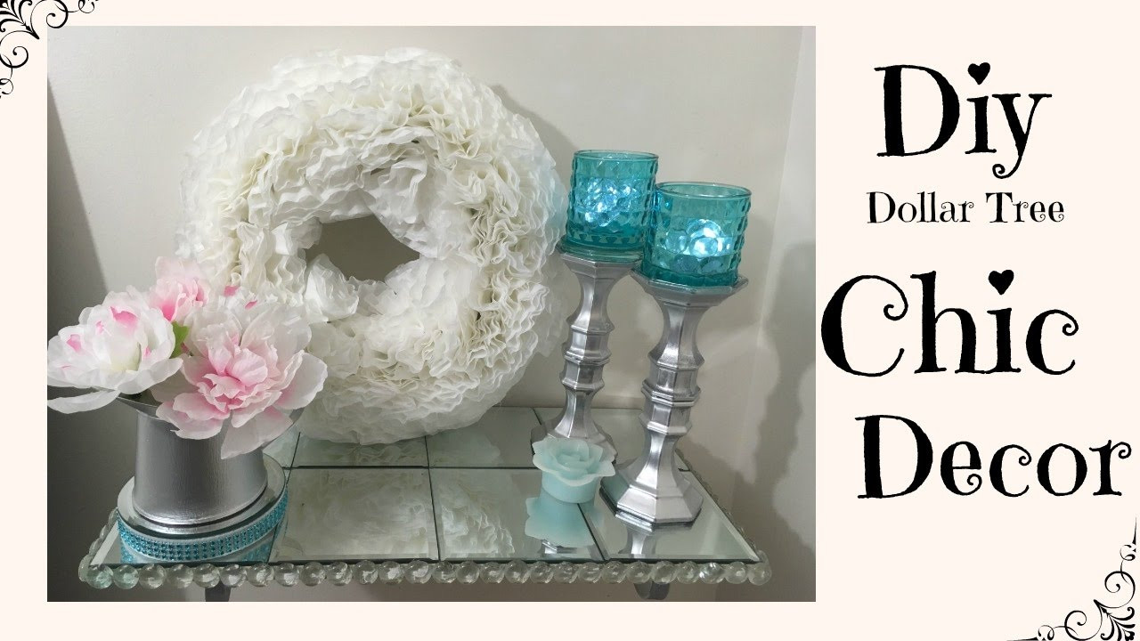 Best ideas about Dollar Tree DIY Decor
. Save or Pin DIY DOLLAR TREE CHIC HOME DECOR Now.