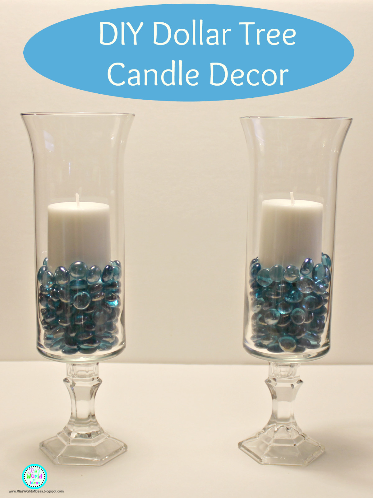 Best ideas about Dollar Tree DIY Decor
. Save or Pin Ria s World of Ideas DIY Dollar Tree Candle Decor Now.