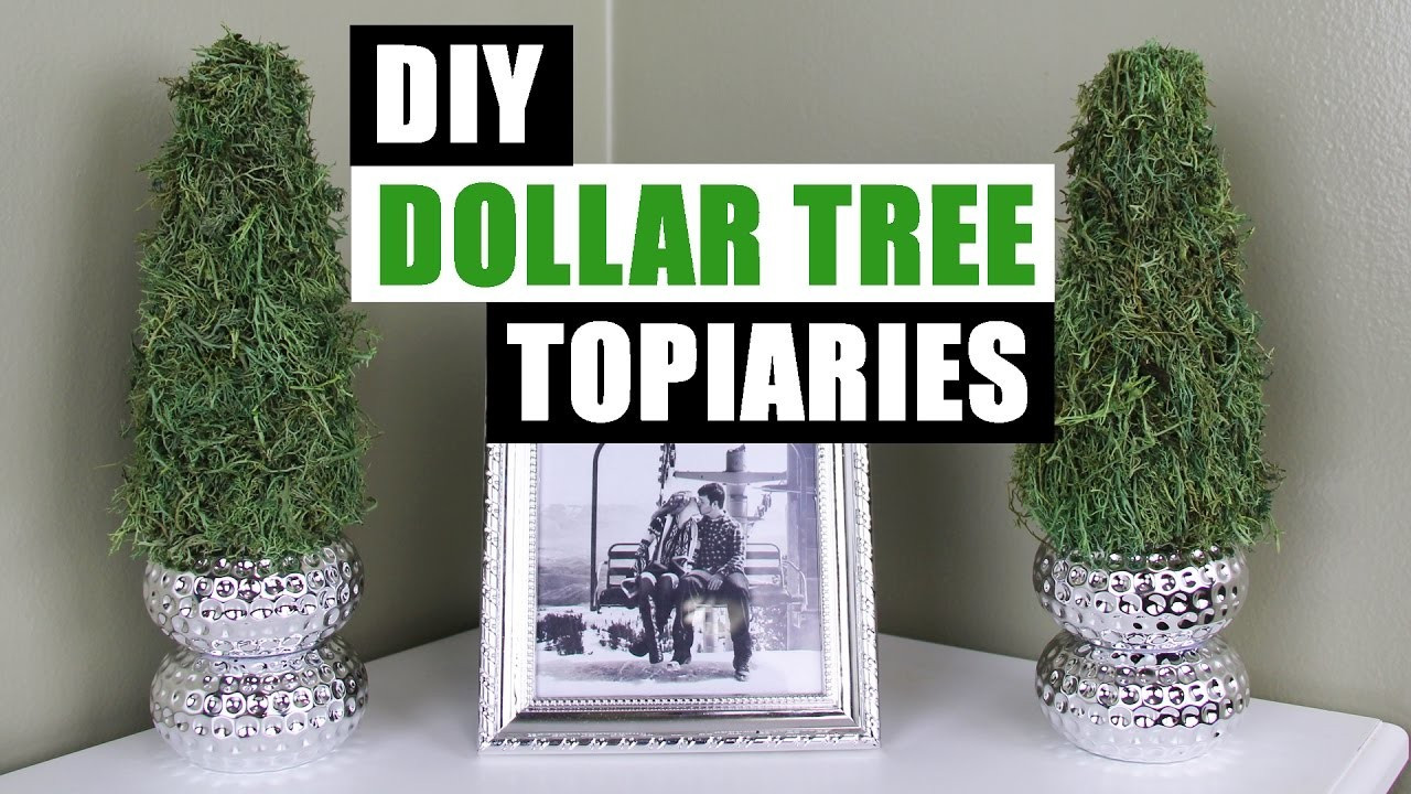 Best ideas about Dollar Tree DIY
. Save or Pin DIY DOLLAR TREE TOPIARIES Dollar Store DIY Spring Topiary Now.