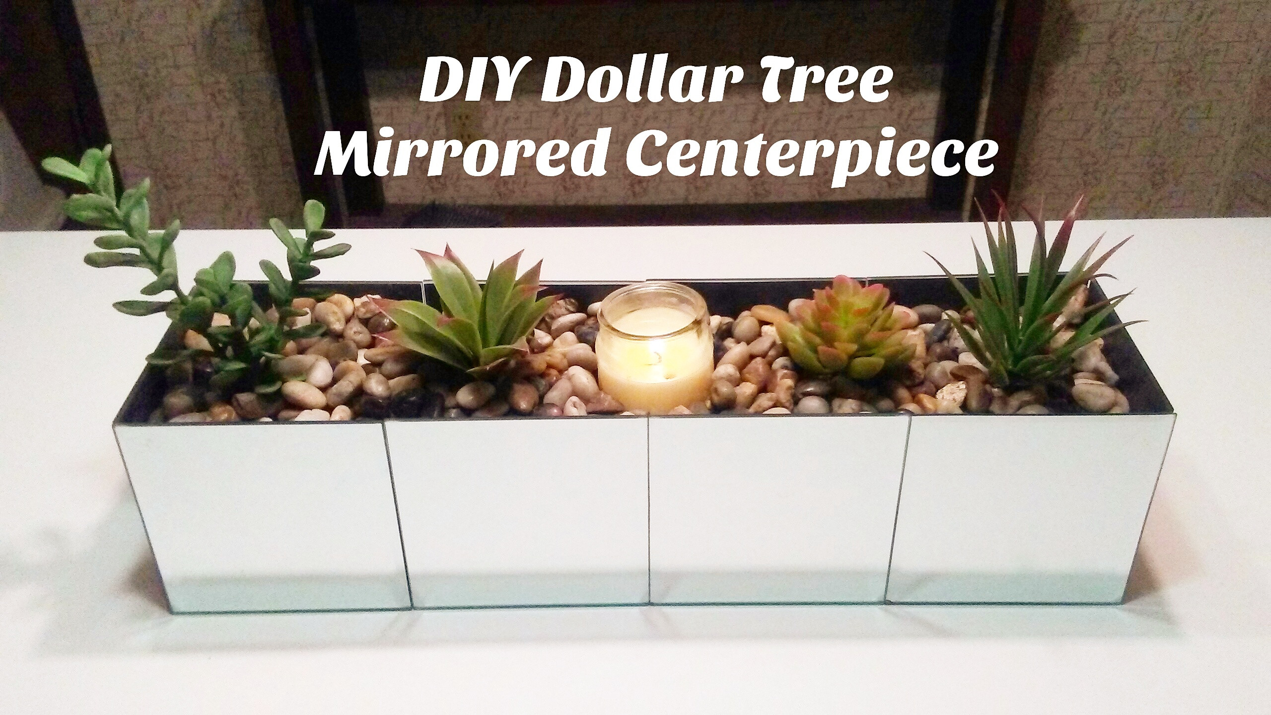 Best ideas about Dollar Tree DIY
. Save or Pin DIY Dollar Tree Mirrored Centerpiece Now.