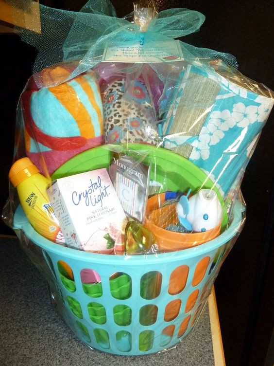 Best ideas about Dollar Tree Gift Basket Ideas
. Save or Pin Room Mom Extraordinaire Summer Basket Now.