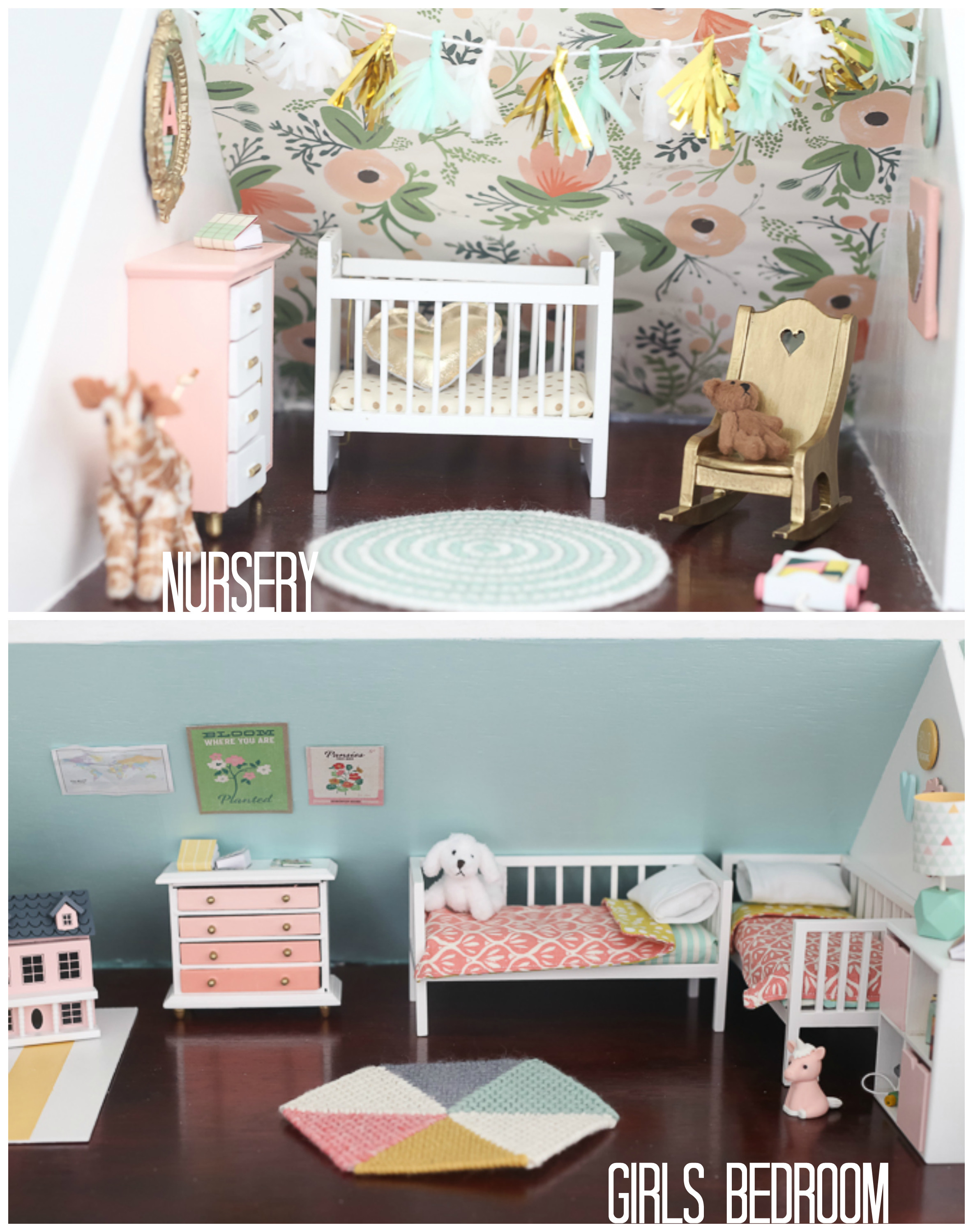 Best ideas about Dollhouse Furniture DIY
. Save or Pin DIY dollhouse living room and kitchen Now.