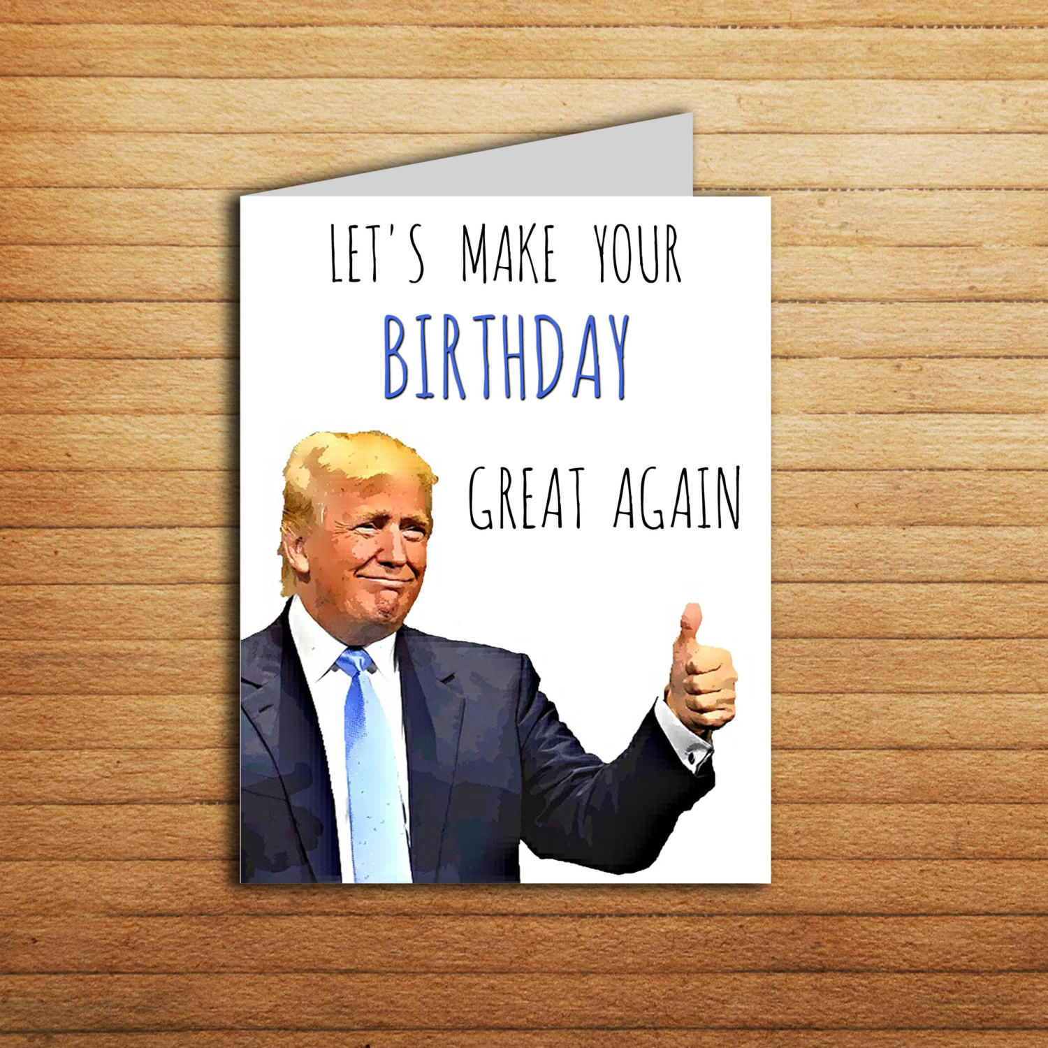 Best ideas about Donald Trump Birthday Card
. Save or Pin Donald Trump Card Birthday card for Boyfriend Birthday t Now.