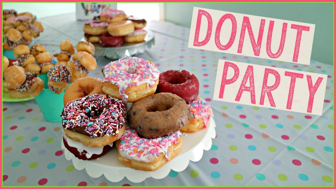 Best Donut Birthday Party from DONUT PARTY. 