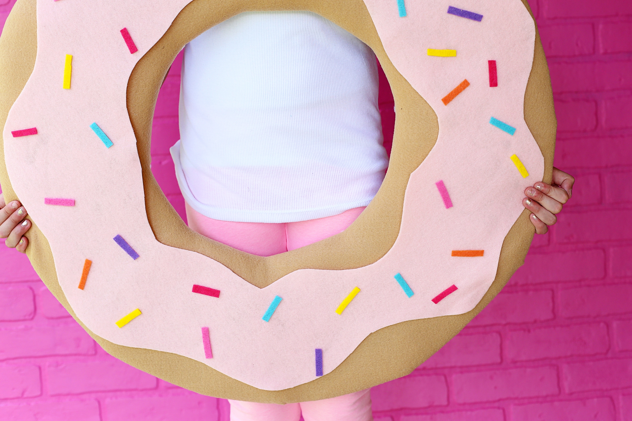 Best ideas about Donut Costume DIY
. Save or Pin No Sew DIY Donut Costume Now.