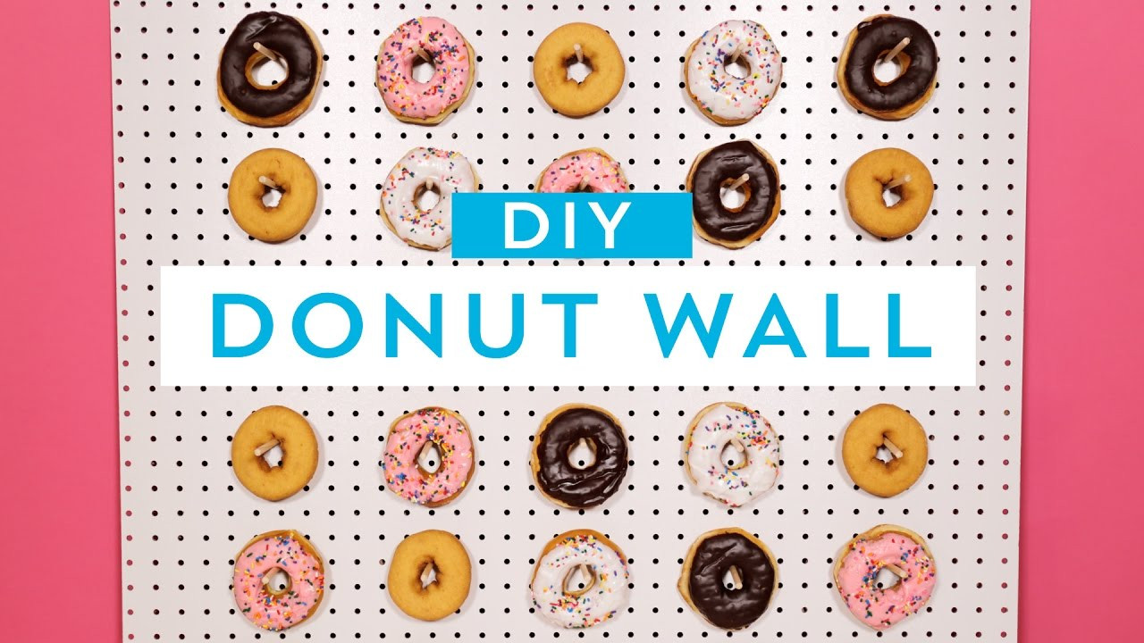 Best ideas about Donut Wall DIY
. Save or Pin DIY Donut Wall 🍩🍰😍 Now.