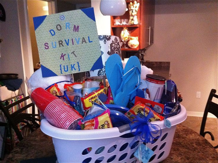 Best ideas about Dorm Gift Ideas
. Save or Pin DIY Gift Basket for College Girls Now.