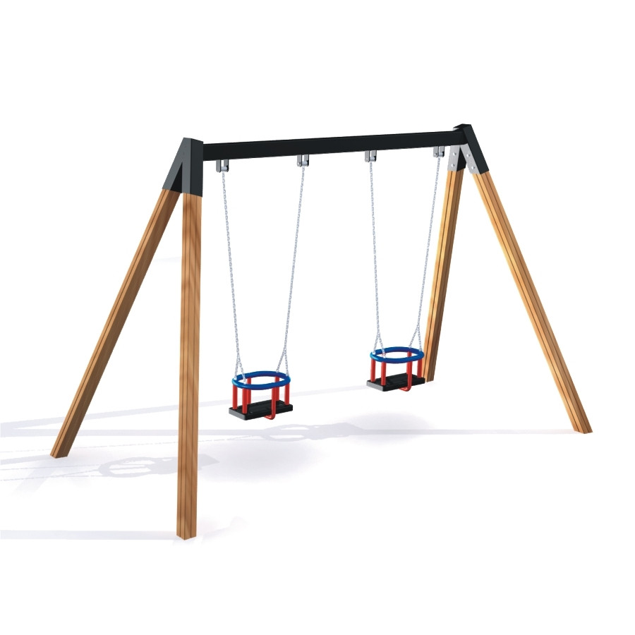 Best ideas about Double Baby Swing
. Save or Pin The Double Baby Swing Swings Playground equipment Now.