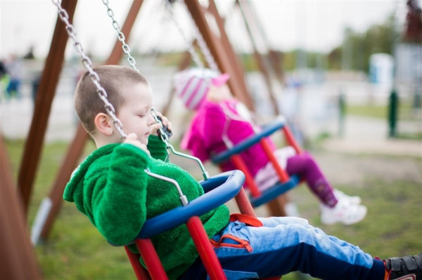 Best ideas about Double Baby Swing
. Save or Pin The Double Baby Swing Swings Playground equipment Now.