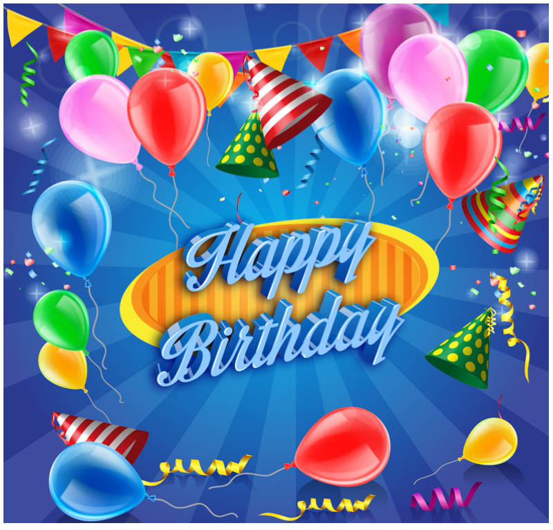 Best ideas about Download Birthday Card
. Save or Pin 10 Free Vector PSD Birthday Celebration Greeting Cards Now.