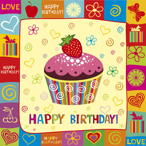 Best ideas about Download Birthday Card
. Save or Pin Happy birthday greeting cards free vector 16 209 Now.