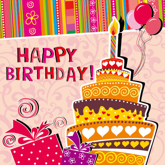 Best ideas about Download Birthday Card
. Save or Pin Happy birthday card template free vector 26 062 Now.